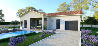 Terrain et maison à Mizérieux en Loire (42) de 92 m² à vendre au prix de 228500€ - 1