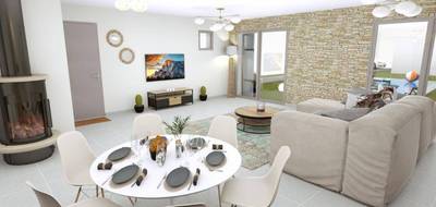 Terrain et maison à Vagnas en Ardèche (07) de 110 m² à vendre au prix de 339000€ - 4