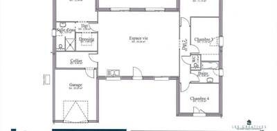 Terrain et maison à Chézy en Allier (03) de 110 m² à vendre au prix de 233620€ - 4