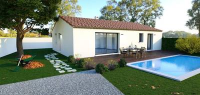 Terrain et maison à Granges-les-Beaumont en Drôme (26) de 100 m² à vendre au prix de 277443€ - 3