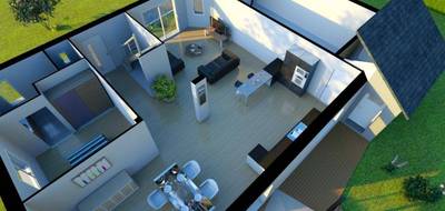 Terrain et maison à Laigné-en-Belin en Sarthe (72) de 168 m² à vendre au prix de 385000€ - 4