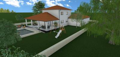 Terrain et maison à Gillonnay en Isère (38) de 133 m² à vendre au prix de 345000€ - 2