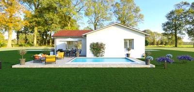 Terrain et maison à Andrézieux-Bouthéon en Loire (42) de 90 m² à vendre au prix de 219000€ - 3