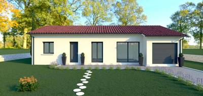 Terrain et maison à Andrézieux-Bouthéon en Loire (42) de 77 m² à vendre au prix de 254500€ - 1
