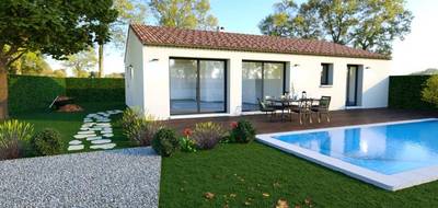 Terrain et maison à Granges-les-Beaumont en Drôme (26) de 100 m² à vendre au prix de 277443€ - 4