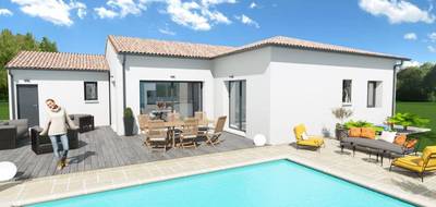 Terrain et maison à Saint-Paul-Trois-Châteaux en Drôme (26) de 106 m² à vendre au prix de 321593€ - 1