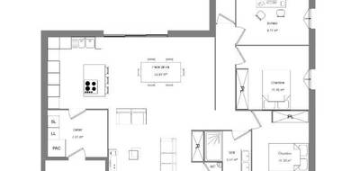 Terrain et maison à Saint-Flovier en Indre-et-Loire (37) de 110 m² à vendre au prix de 235250€ - 4