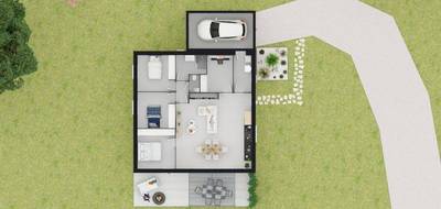 Terrain et maison à Barjac en Gard (30) de 94 m² à vendre au prix de 269500€ - 1