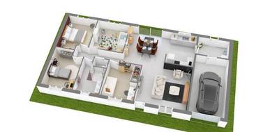Terrain et maison à Levroux en Indre (36) de 108 m² à vendre au prix de 184250€ - 2