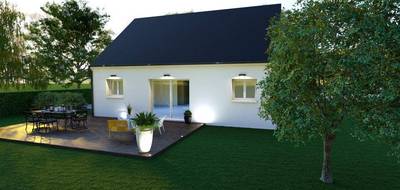 Terrain et maison à Druye en Indre-et-Loire (37) de 80 m² à vendre au prix de 232000€ - 3