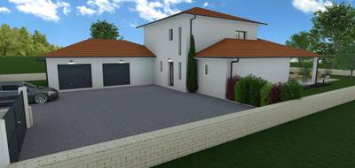 Terrain et maison à Gillonnay en Isère (38) de 133 m² à vendre au prix de 345000€ - 3
