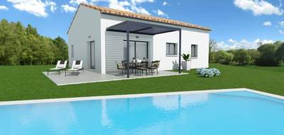 Terrain et maison à Saint-Étienne-de-Fontbellon en Ardèche (07) de 96 m² à vendre au prix de 284000€ - 4