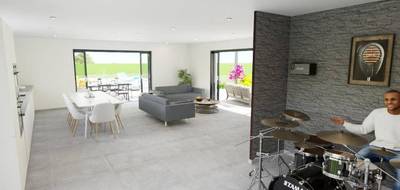Terrain et maison à Barjac en Gard (30) de 122 m² à vendre au prix de 394600€ - 4
