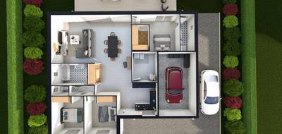 Terrain et maison à Arçay en Cher (18) de 112 m² à vendre au prix de 214700€ - 4