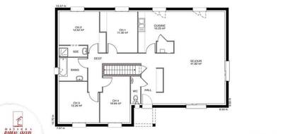 Terrain et maison à Saint-Junien en Haute-Vienne (87) de 110 m² à vendre au prix de 235431€ - 4