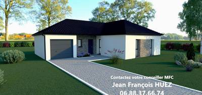 Terrain et maison à Guînes en Pas-de-Calais (62) de 85 m² à vendre au prix de 225000€ - 1