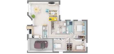 Terrain et maison à Yzeure en Allier (03) de 109 m² à vendre au prix de 270700€ - 4