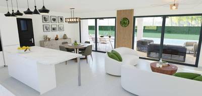 Terrain et maison à Orgnac-l'Aven en Ardèche (07) de 115 m² à vendre au prix de 389950€ - 1