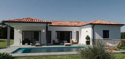 Terrain et maison à Villeneuve-Minervois en Aude (11) de 123 m² à vendre au prix de 369500€ - 1