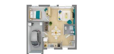 Terrain et maison à Touvre en Charente (16) de 95 m² à vendre au prix de 216590€ - 3