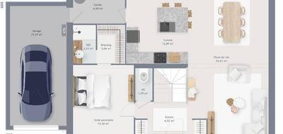 Terrain et maison à Herrin en Nord (59) de 155 m² à vendre au prix de 475000€ - 3