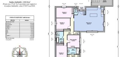 Terrain et maison à Clermont-l'Hérault en Hérault (34) de 120 m² à vendre au prix de 375000€ - 4