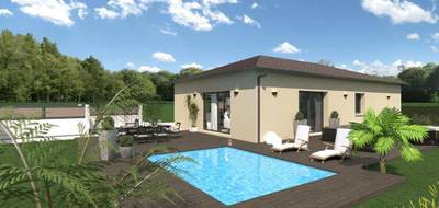 Terrain et maison à Chalamont en Ain (01) de 102 m² à vendre au prix de 309900€ - 1