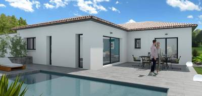 Terrain et maison à Chabeuil en Drôme (26) de 134 m² à vendre au prix de 450600€ - 1