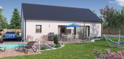 Terrain et maison à Guémené-Penfao en Loire-Atlantique (44) de 1000 m² à vendre au prix de 184555€ - 2