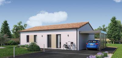 Terrain et maison à Saint-Savin en Gironde (33) de 1120 m² à vendre au prix de 181168€ - 1