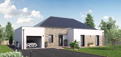 Terrain et maison à Montigny-sur-Loing en Seine-et-Marne (77) de 730 m² à vendre au prix de 332141€ - 2
