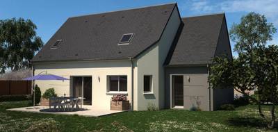 Terrain et maison à Darvoy en Loiret (45) de 779 m² à vendre au prix de 337461€ - 2