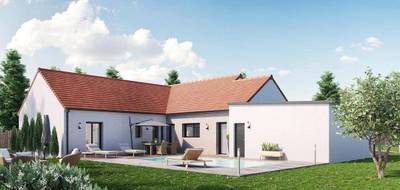 Terrain et maison à Crottes-en-Pithiverais en Loiret (45) de 1183 m² à vendre au prix de 323302€ - 2