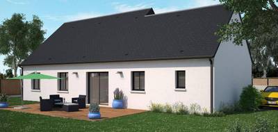 Terrain et maison à Veigné en Indre-et-Loire (37) de 518 m² à vendre au prix de 278584€ - 2