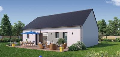Terrain et maison à Huismes en Indre-et-Loire (37) de 1200 m² à vendre au prix de 127706€ - 2