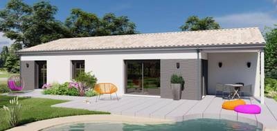 Terrain et maison à Saussignac en Dordogne (24) de 98 m² à vendre au prix de 176500€ - 2