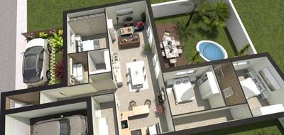 Terrain et maison à Puilboreau en Charente-Maritime (17) de 96 m² à vendre au prix de 394000€ - 2