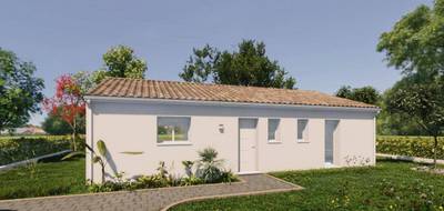Terrain et maison à Saint-Vincent-de-Paul en Landes (40) de 90 m² à vendre au prix de 225000€ - 1