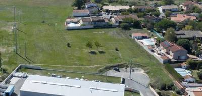 Terrain à Pins-Justaret en Haute-Garonne (31) de 601 m² à vendre au prix de 154000€ - 1