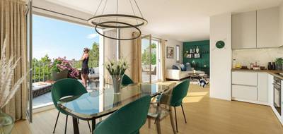 Appartement à Lamorlaye en Oise (60) de 57 m² à vendre au prix de 307608€ - 1