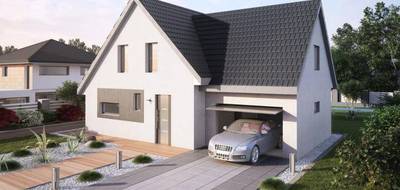 Terrain et maison à Munwiller en Haut-Rhin (68) de 479 m² à vendre au prix de 354960€ - 1