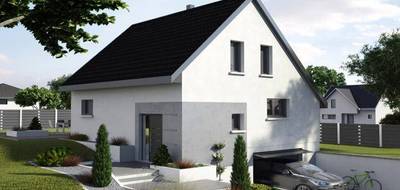 Terrain et maison à Morschwiller-le-Bas en Haut-Rhin (68) de 441 m² à vendre au prix de 351400€ - 1