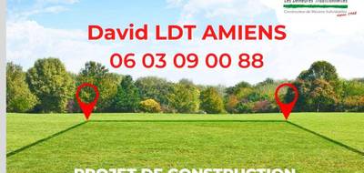 Terrain à Fouilloy en Somme (80) de 506 m² à vendre au prix de 63000€ - 2