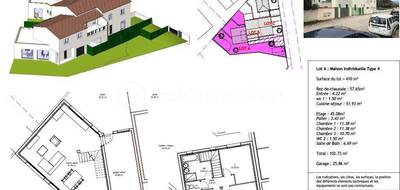 Terrain à Gignac en Hérault (34) de 410 m² à vendre au prix de 165000€ - 2