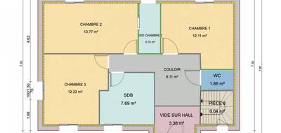 Terrain et maison à Villiers-Adam en Val-d'Oise (95) de 575 m² à vendre au prix de 463000€ - 4
