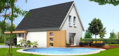 Terrain et maison à Sessenheim en Bas-Rhin (67) de 395 m² à vendre au prix de 292900€ - 1