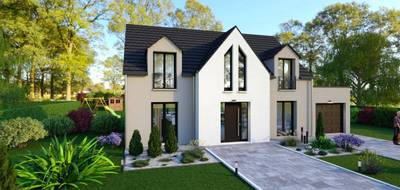 Terrain et maison à Domont en Val-d'Oise (95) de 134 m² à vendre au prix de 431997€ - 4