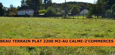 Terrain à Allassac en Corrèze (19) de 3000 m² à vendre au prix de 62500€ - 1