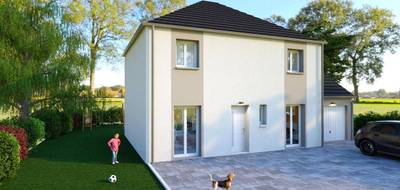 Terrain et maison à Mareuil-lès-Meaux en Seine-et-Marne (77) de 343 m² à vendre au prix de 391109€ - 3