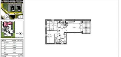 Appartement à Pulversheim en Haut-Rhin (68) de 68 m² à vendre au prix de 210069€ - 1